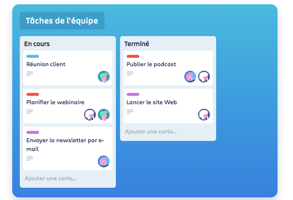 Utiliser Trello pour un événement